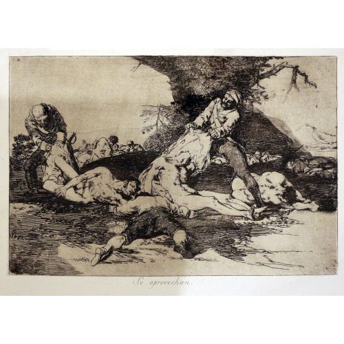 Francisco Goya, Yararlanırlar Francisco Goya, Yararlanırlar