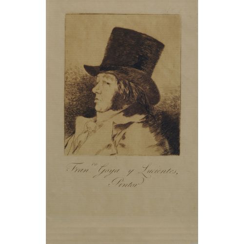 Francisco Goya, Self Portrait Francisco Goya, Self Portrait