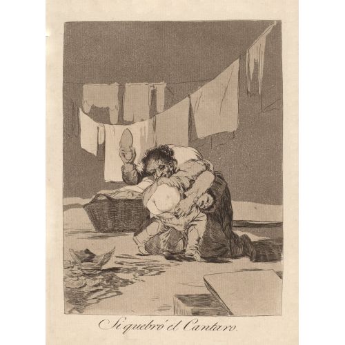 Francisco Goya, Si Quebro El Cantaro Francisco Goya, Si Quebro El Cantaro