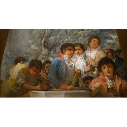 Francisco Goya, Students From The Pestalozzian Academy Francisco Goya, Students From The Pestalozzian Academy