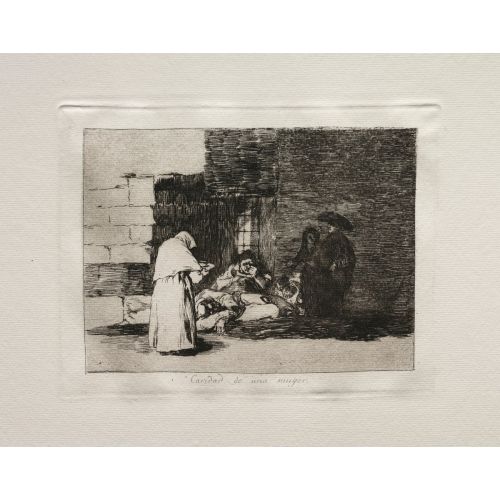 Francisco Goya, A Woman's Charity Francisco Goya, A Woman's Charity