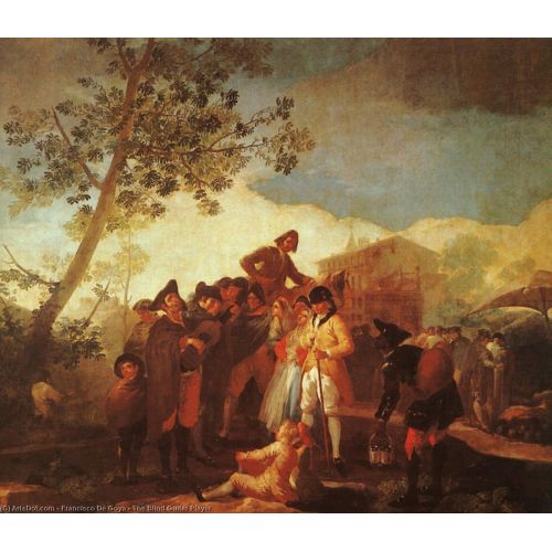 Francisco Goya, The Blind Guitar Player