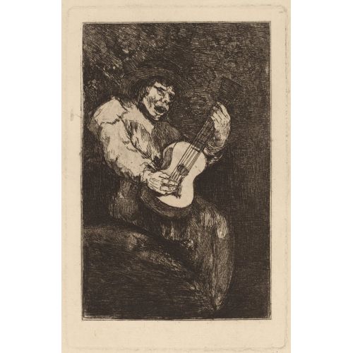 Francisco Goya, The Blind Singer Francisco Goya, The Blind Singer