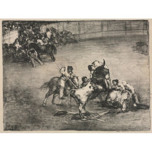 Francisco Goya, The Bulls Of Bordeaux Picador Caught By A Bull Francisco Goya, The Bulls Of Bordeaux Picador Caught By A Bull