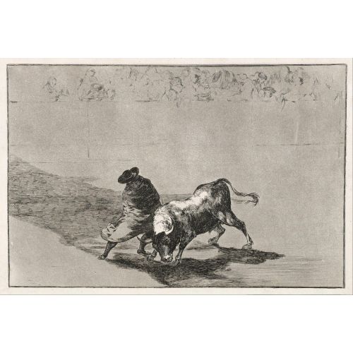 Francisco Goya, The Clever Student Of Falces Infuriates The Bull Francisco Goya, The Clever Student Of Falces Infuriates The Bull