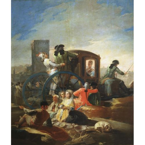 Francisco Goya, The Crockery Vendor Francisco Goya, The Crockery Vendor