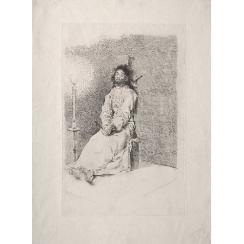 Francisco Goya, The Garroted Man Francisco Goya, The Garroted Man