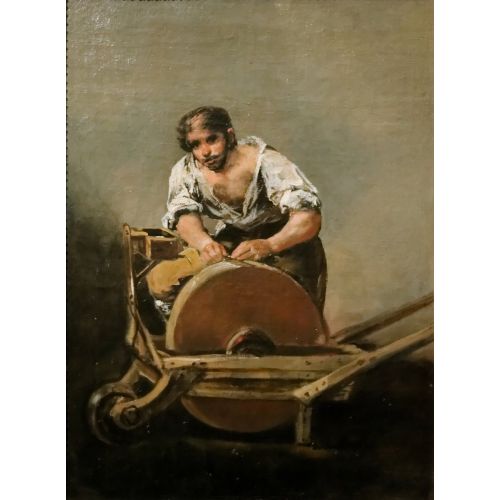 Francisco Goya, The Grinder Francisco Goya, The Grinder