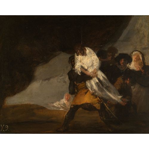 Francisco Goya, The Hanged Monk Francisco Goya, The Hanged Monk