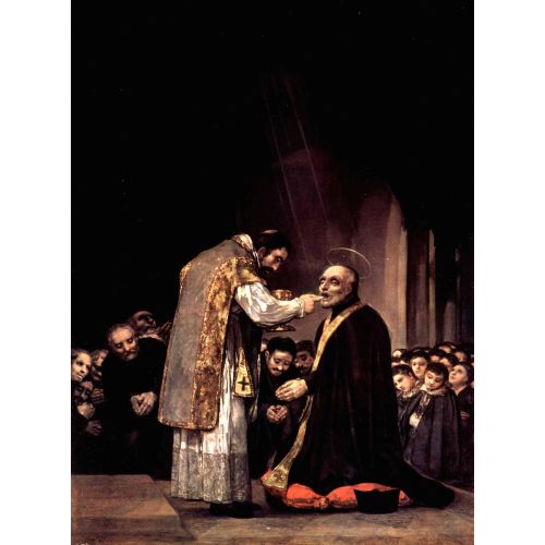 Francisco Goya, The Last Communion Of San Calasanz Francisco Goya, The Last Communion Of San Calasanz