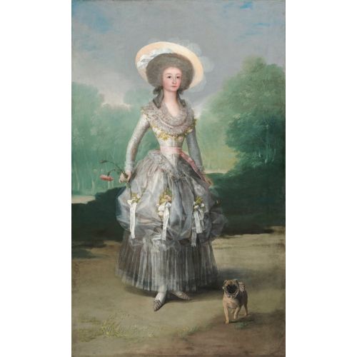 Francisco Goya, The Marquesa De Pontejos Francisco Goya, The Marquesa De Pontejos