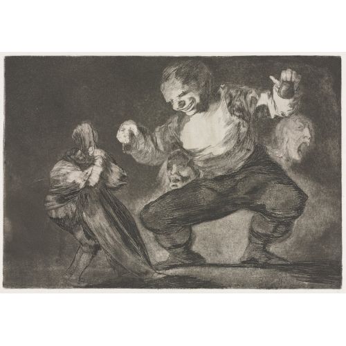 Francisco Goya, The Proverbs Simpleton Francisco Goya, The Proverbs Simpleton