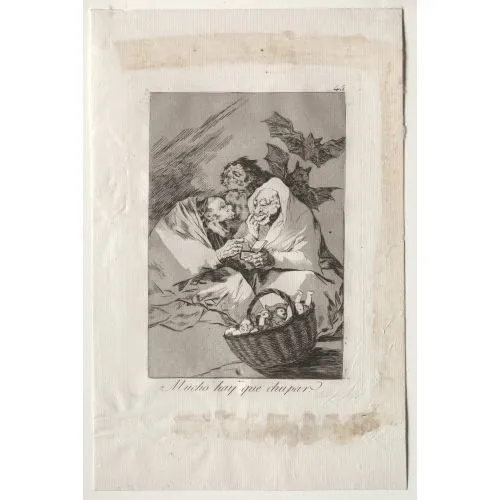 Francisco Goya, There Is Plenty To Suck Romance Art Movements Canvas, Drawing Paper Prints, Reproduction Oil Painting and High
