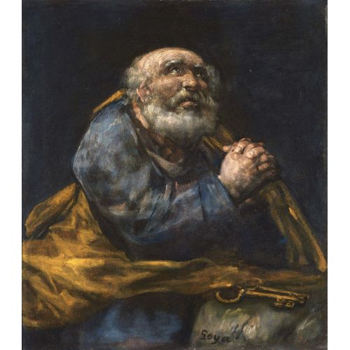 Francisco Goya, The Repentant St Peter Francisco Goya, The Repentant St Peter