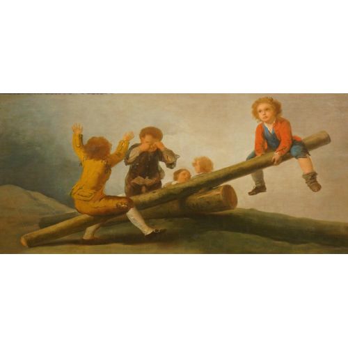 Francisco Goya, The Seesaw Francisco Goya, The Seesaw