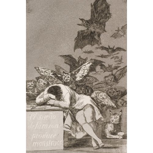 Francisco Goya, Aklın Uykusu Canavar Yaratıyor Francisco Goya, Aklın Uykusu Canavar Yaratıyor