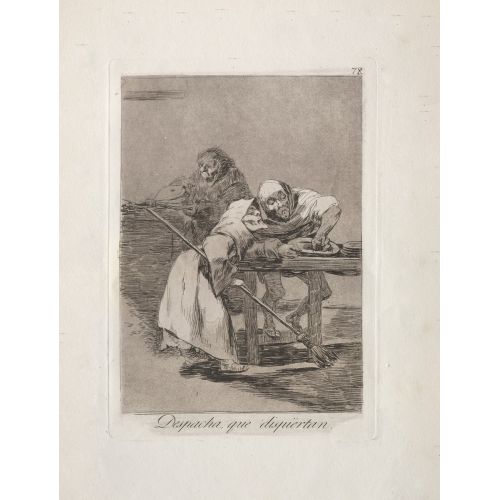 Francisco Goya, Hızlı Olun Uyanıyorlar Francisco Goya, Hızlı Olun Uyanıyorlar