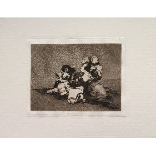 Francisco Goya, The Women Give Courage Francisco Goya, The Women Give Courage