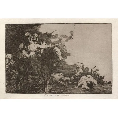 Francisco Goya, Kabul Etmiyorlar Romantizm Francisco Goya, Kabul Etmiyorlar Romantizm Sanat Akımları Kanvas Efektli Tablo, Resim Kağıdı Baskısı, Reprodüksiyon ve