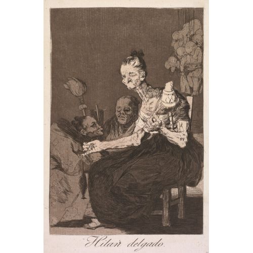 Francisco Goya, They Spin Finely Francisco Goya, They Spin Finely