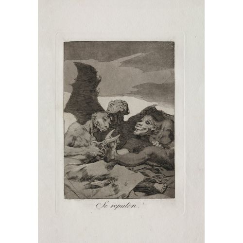 Francisco Goya, They Spruce Themselves Up Francisco Goya, They Spruce Themselves Up