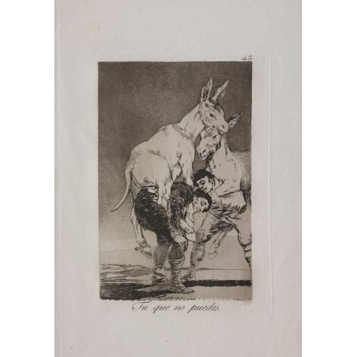 Francisco Goya, Thou Who Canst Not Francisco Goya, Thou Who Canst Not