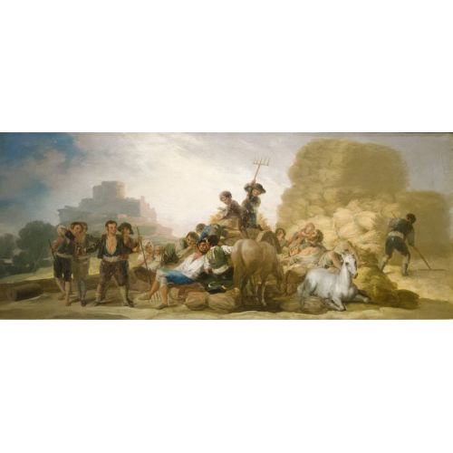 Francisco Goya, Threshing Ground Or Summer Francisco Goya, Threshing Ground Or Summer