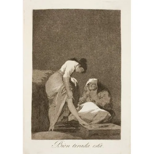 Francisco Goya, İyi Çekilmiş Romantizm Francisco Goya, İyi Çekilmiş Romantizm Sanat Akımları Kanvas Efektli Tablo, Resim Kağıdı Baskısı, Reprodüksiyon ve