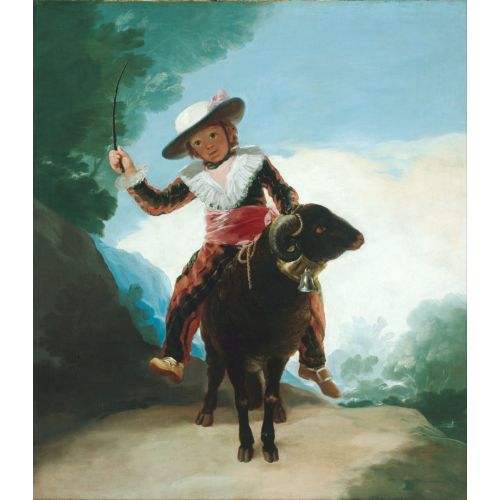 Francisco Goya, Boy On A Ram Francisco Goya, Boy On A Ram