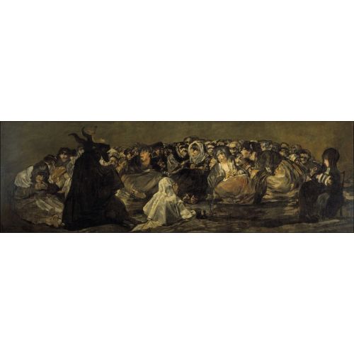 Francisco Goya, Witches' Sabbath The Great He Goat Francisco Goya, Witches' Sabbath The Great He Goat
