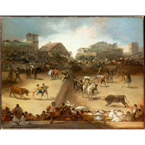 Francisco Goya, Bullfight In A Divided Ring Francisco Goya, Bullfight In A Divided Ring