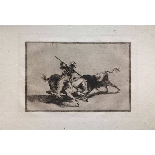 Francisco Goya, Bullfight The Courageous Moor Gazul Was The First To Fight Bulls According To The Rules Francisco Goya, Bullfight The Courageous Moor Gazul Was The First To Fight Bulls According To The Rules