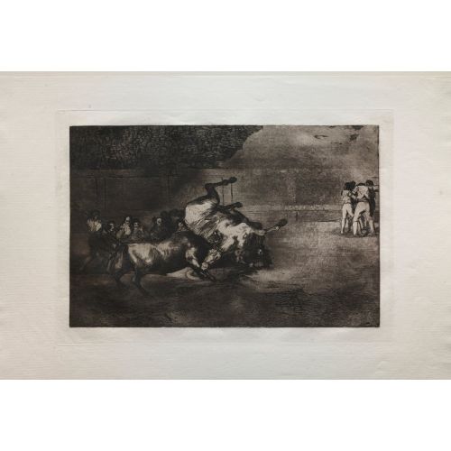 Francisco Goya, Bullfights A Horse Thrown By The Bull Francisco Goya, Bullfights A Horse Thrown By The Bull