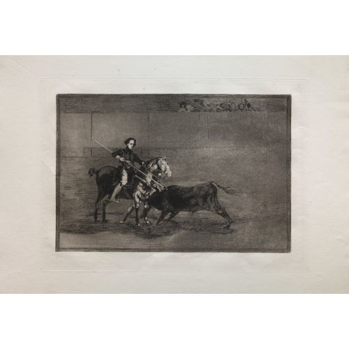 Francisco Goya, Bullfights Manly Courage Of The Celebrated Pajuelera In The Ring At Sar Francisco Goya, Bullfights Manly Courage Of The Celebrated Pajuelera In The Ring At Sar