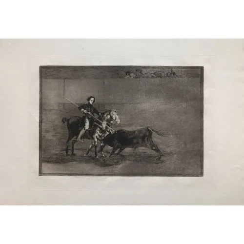 Francisco Goya, Bullfights Manly Courage Of The Celebrated Pajuelera In The Ring At Sar Romance Francisco Goya, Bullfights Manly Courage Of The Celebrated Pajuelera In The Ring At Sar Romance Art Movements Canvas, Drawing