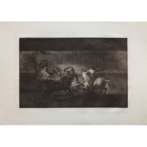 Francisco Goya, Bullfights The Death Of Pepe Illo Composition Francisco Goya, Bullfights The Death Of Pepe Illo Composition
