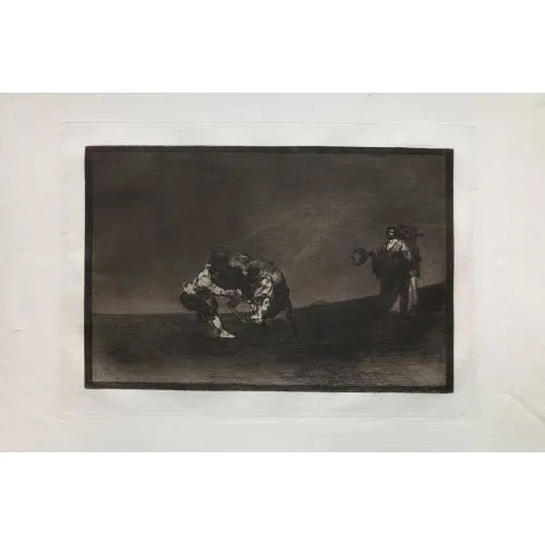 Francisco Goya, Boğa Güreşi Aynı Adam Madridde Halkaya Bir Boğa Atar Romantizm Francisco Goya, Boğa Güreşi Aynı Adam Madridde Halkaya Bir Boğa Atar Romantizm Sanat Akımları Kanvas Efektli Tablo, Resim