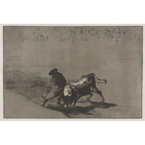Francisco Goya, Bullfights The Very Skilful Student Of Falces Wrapped In His Cape Trick Francisco Goya, Bullfights The Very Skilful Student Of Falces Wrapped In His Cape Trick