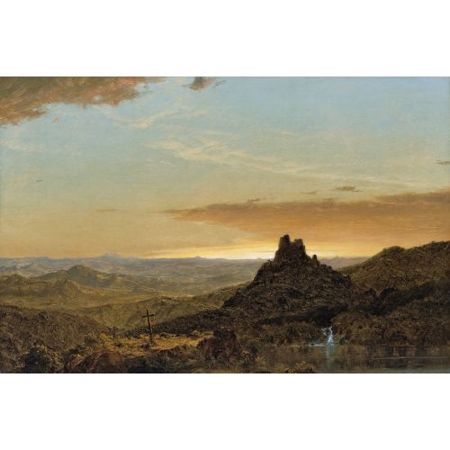 Frederic Edwin Church, Cross in the Wilderness Hudson River School Art Movements Frederic Edwin Church, Cross in the Wilderness