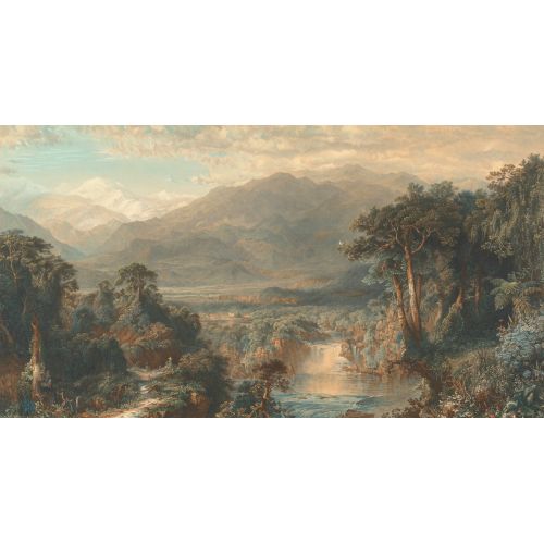 Frederic Edwin Church, And Dağları Güney Amerika Manzarası Frederic Edwin Church, And Dağları Güney Amerika Manzarası