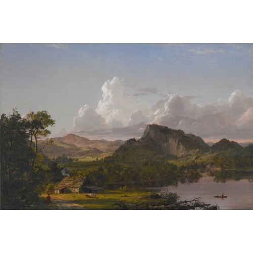 Frederic Edwin Church, Home By The Lake Frederic Edwin Church, Home By The Lake