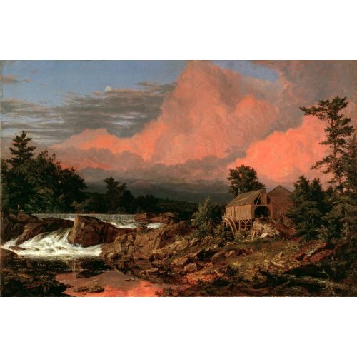 Frederic Edwin Church, Rutland Falls Hudson River School Frederic Edwin Church, Rutland Falls Hudson River School Art Movements Frederic Edwin Church, Rutland Falls, Hudson River School