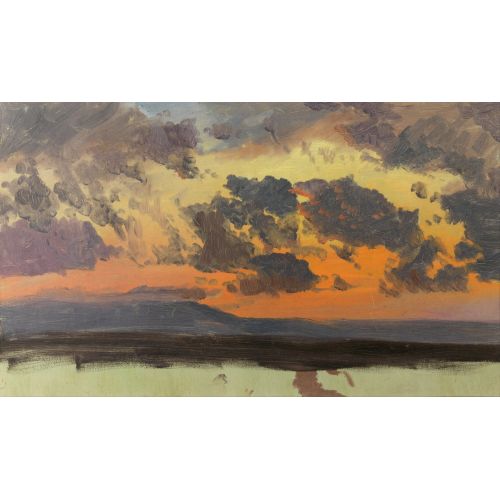 Frederic Edwin Church, Sky At Sunset Jamaica West Indies