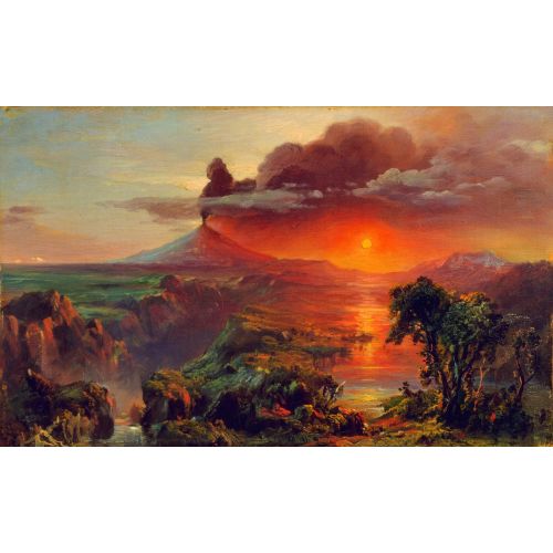 Frederic Edwin Church, Study For Cotopaxi