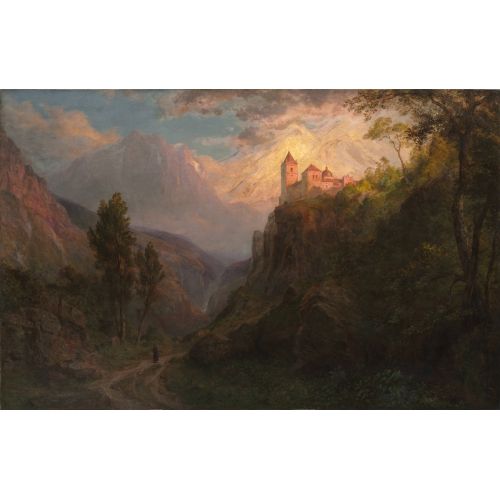 Frederic Edwin Church, The Monastery Of San Pedro Our Lady Of The Snows