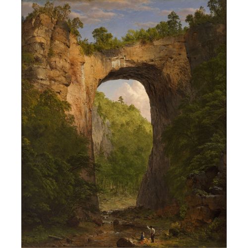 Frederic Edwin Church, The Natural Bridge Virginia