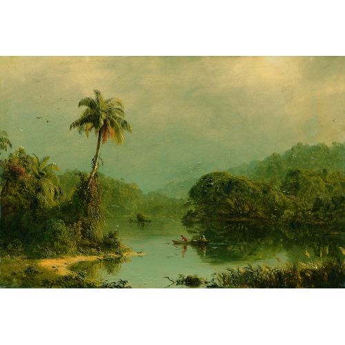 Frederic Edwin Church, Tropical Landscape
