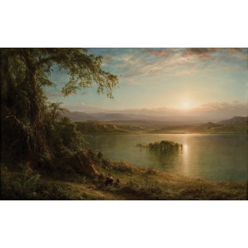 Frederic Edwin Church, Twilight In The Tropics