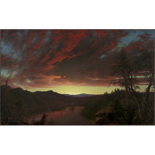 Frederic Edwin Church, Twilight In The Wilderness