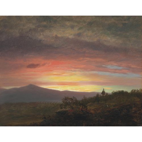 Frederic Edwin Church, Twilight Mount Ktaadn